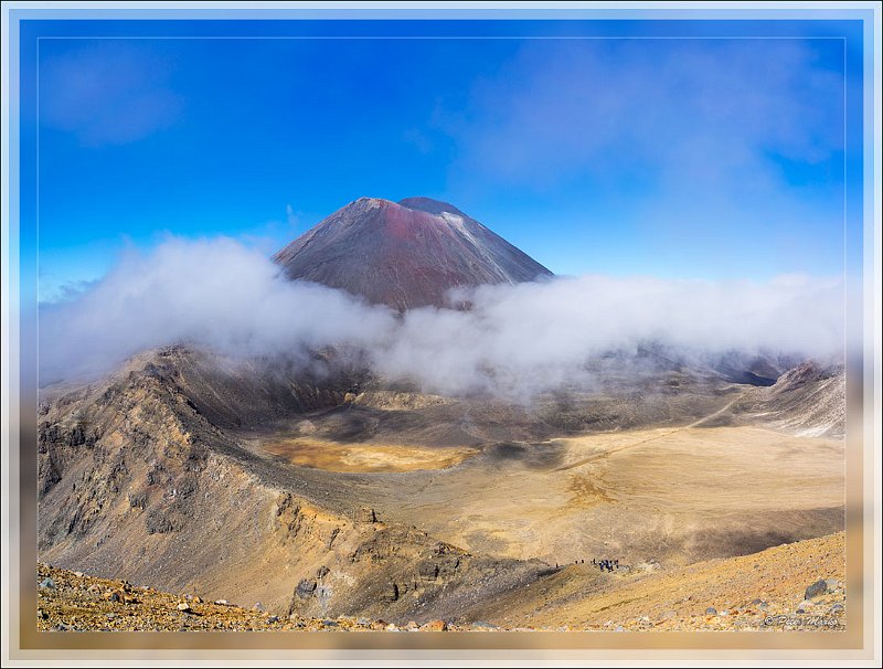 Mt Ngauruhoe Pano1.jpg - Mt. Ngauruhoe and South Crater, Tongariro National Park. Panorama 9649x x 7095 pixels.